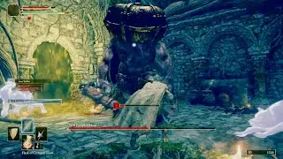 Elden Ring  - Waypoint Ruins. Boss Mad Pumpkin Head #13