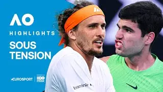 OPEN D'AUSTRALIE 2026 - Quand Zverev S'AGACE du temps mort médical demandé par Alcaraz