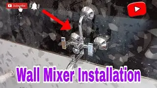 Wall mixer fitting kaise karen | complete wall mixer installation step by step | plumbing tips Hindi