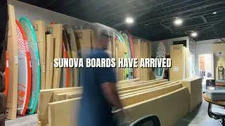 Sunova paddle boards are here #sunova #paddleboarding #paddleboards #fypシ