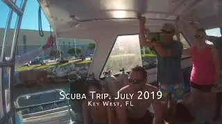 Scuba diving in Key West Florida 2019
