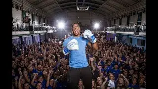 Lucozade Sport Fitwater & Anthony Joshua break Guinness World Record