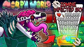 Secretly LEAKING The ZOMBIE INFECTED SKY Update in MORPH WORLD!