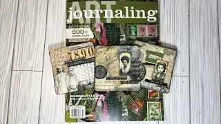 I Saw it in Art Journaling Magazine #13