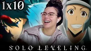 TEAM UP I&rsquo;VE BEEN WAITING FOR!! | First Time Watching Solo Leveling Episode 10 REACTION
