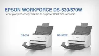 Tour the Epson WorkForce DS 530 570W Scanner