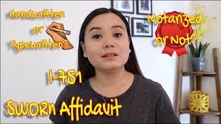 I-751 Sworn Affidavit Sample | What Does USCIS Want To See?