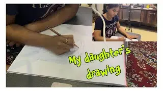 My daughter&rsquo;s drawing || Trell online shopping app || Bengali vlog ||
