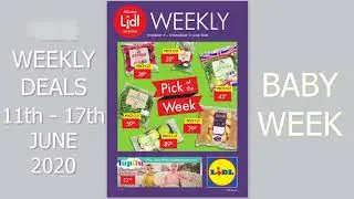 Lidl Weekly Deals 11th To 17th June 2020 Baby Week