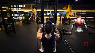 C&oacute;mo hacer Neutral grip pull Down o jal&oacute;n al pecho agarre neutro correctamente