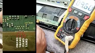 LED TV का पैनल रिपेयर कैसे करें full Details। LED TV Display Repair With CKV Line Cut।