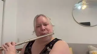 Florida 2025-2026 All-State Middle School flute technical exercise, Rubank Adv 1 p. 24 #6