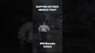 Skipping Bitores Mendez fight #residentevil4remake #speedrun #gaming #leon #village #bossfight