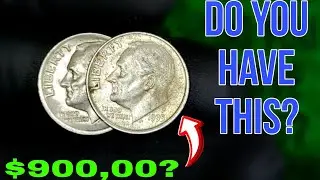 Top 2 Rare Roosevelt Dimes Worth BIG MONEY in Auctions 2025 💰 | Rare worth old coins.
