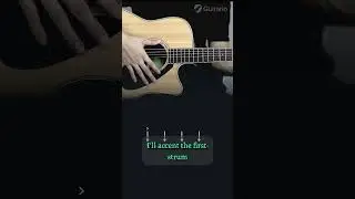 Accents: The Key to Better Guitar Rhythm 🎸 #shorts #accents #strumming #rhythmguitar #learnguitar