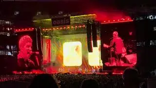 oasis - The Masterplan (with band intro) @ MetLife Stadium NJ 9.1.25