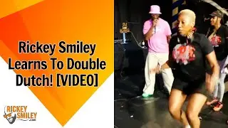 Rickey Smiley Learns To Double Dutch!