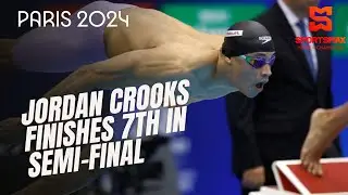 Paris 2024 | Cayman Islands' Jordan Crooks 7th in Men's 100m Freestyle semi-final | SportsMax