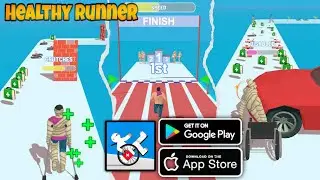 Healthy Runner Gameplay Video (Android, iOS)🏃&zwj;♀️