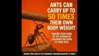 Ant Power: Nature's Tiny Weightlifter#facts #amazingfacts #aboutfact #video #viralvideo #ytshorts
