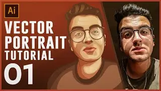 Vector Portrait Tutorial | PART 1