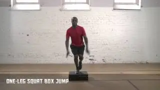 One-Leg Squat Box Jump - Win Corner Battles | Nike Hockey Training