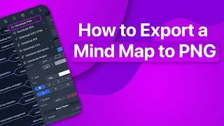 How to Export a Mind Map to PNG