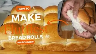 The Softest Bread Rolls Recipe