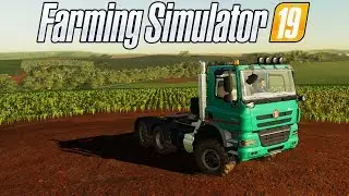 MAPA BRASILEIRO FEITO EM ESCALA REAL! | FARMING SIMULATOR 19 [PT-BR]