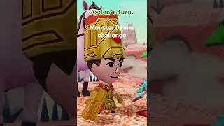 Monster Dinner challenge #miitopia #miitopiaswitch #mii #shorts