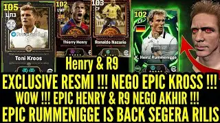 EXCLUSIVE RESMI! NEG0 EPIC T0NI KR00S ! EPIC RUMMENIGGE IS BACK SEGERA RILIS ! HENRY R9 NEG0 AKHIR !
