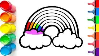 How to Draw a Vibrant Rainbow | Easy Step-by-Step Tutorial