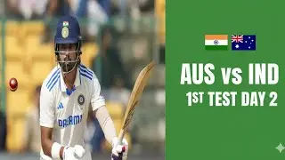 Australia vs. India | BGT Day 2 | Krafton | Real Cricket