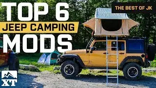 Лучшие модификации Jeep Wrangler для кемпинга и походного снаряжения для приключений на бездорожье