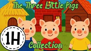 The Three Little Pigs 1 HOUR Collection | KittyCatCollection | Read Aloud Stories