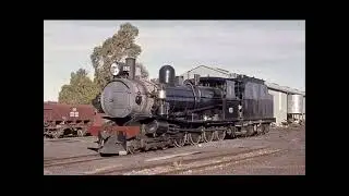 Steam Locomotive T186 Pichi Richi Railway AUDIO 1988