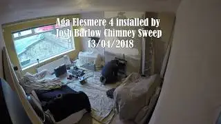 Aga Ellesmere 4 Installed by Josh Barlow Chimney Sweep