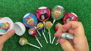 Satisfying Video | Unboxing GIANT Rainbow Lollipop Candy with Yummy Sweets Cutting ASMR