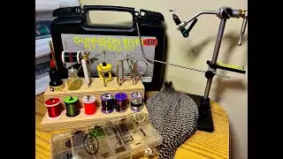 My Fly Tying Set Up!!!! What You Need to Start!!!
