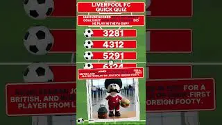 Liverpool quiz game: Do you know your Liverpool FC FA Cup Facts? ⚽#lfc #lfcfans #facup