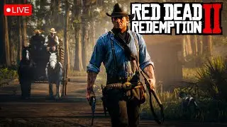 Red Dead Redemption 2 LIVE – Exploring the Wild West, Story Missions & Chaos
