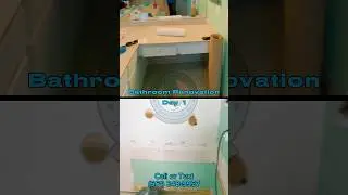 ☀️ Bathroom renovation - Pereira Construction