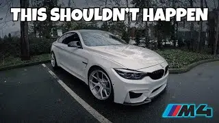 This Almost Destroyed My BMW M4.. Oil Pan Replacement + POV Drive