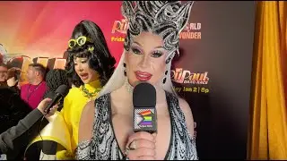 Победитель All Stars 8 Джимбо на премьере 18-го сезона Drag Race в Нью-Йорке #dragrace