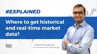 Where to get historical and real-time market data? #AlgoTradingAMA
