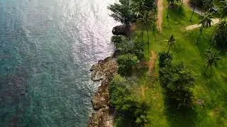 Aerial View Of Beautiful Resort ⛵ | Royalty Free Stock Footage For Commerical Use - No Copyright 🚫