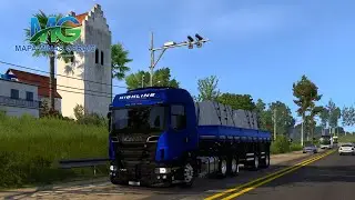 ETS 2: Mapa Minas Gerais | Final | Scania Highline: De Lagoa da Prata para Campo Belo