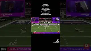 Wind stack red zone glitch money play #madden24 #glitch #best #tips #nfl #money #maddentips #nfl