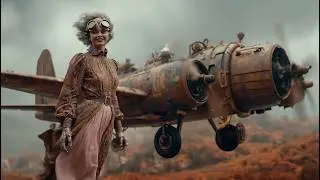 Spirit Takes Flight | Steampunk Dreamscape - AI Short Film