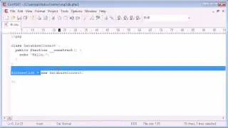 Beginner PHP Tutorial   199   Connecting to a Database the OOP Way